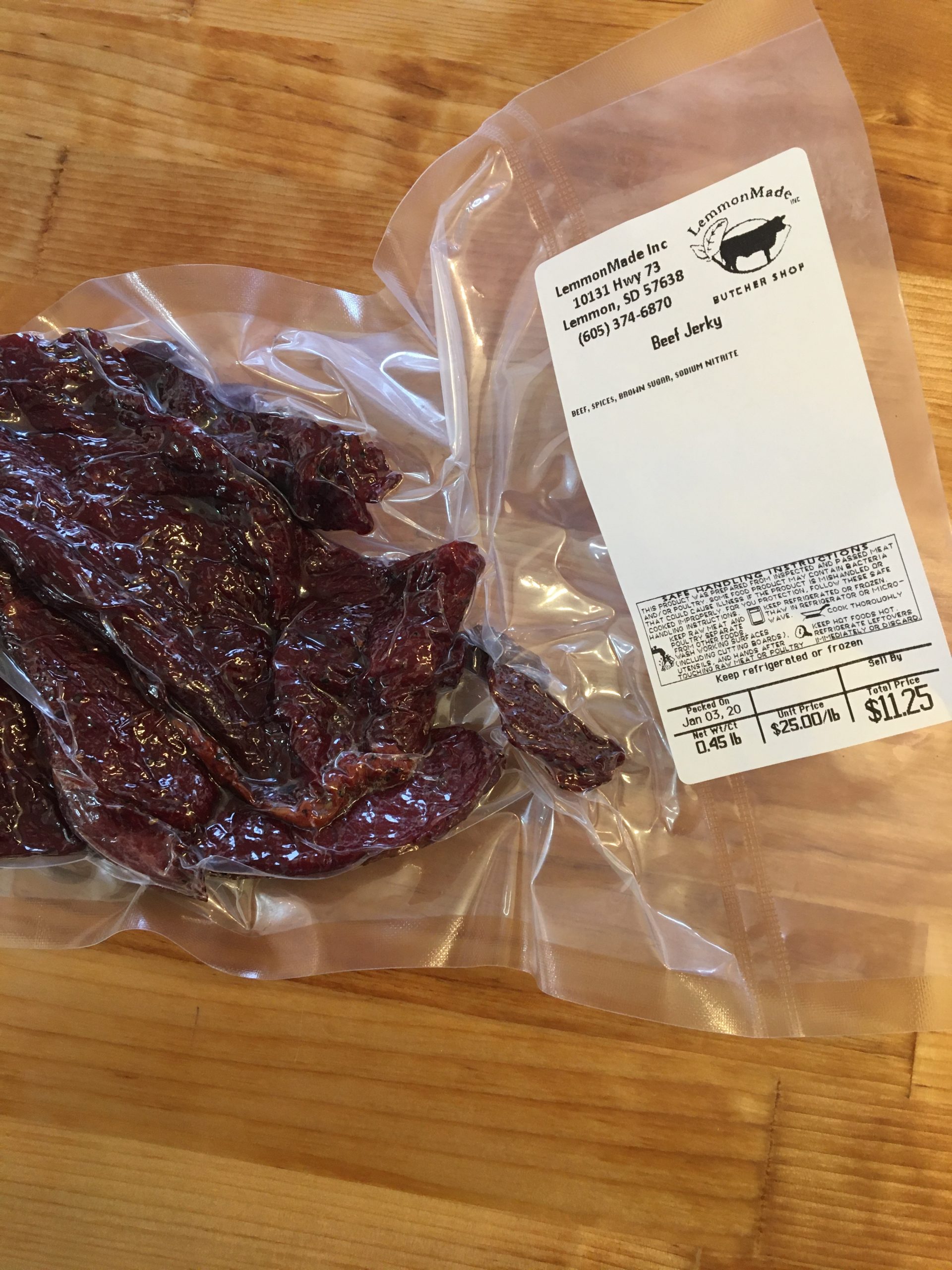 Beef Jerky – LemmonMade Butcher Shop